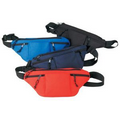 Poly Four-Zipper Fanny Pack